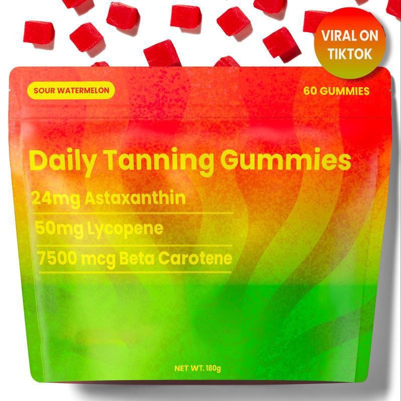 Gummies douces pour le bronzage (60 comprimés)